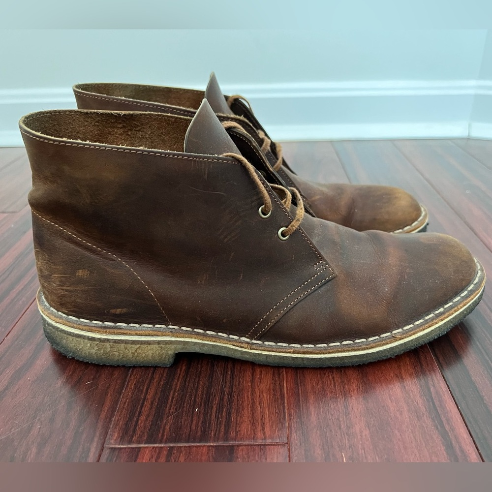 Clarks Beeswax Desert Chukka Boot